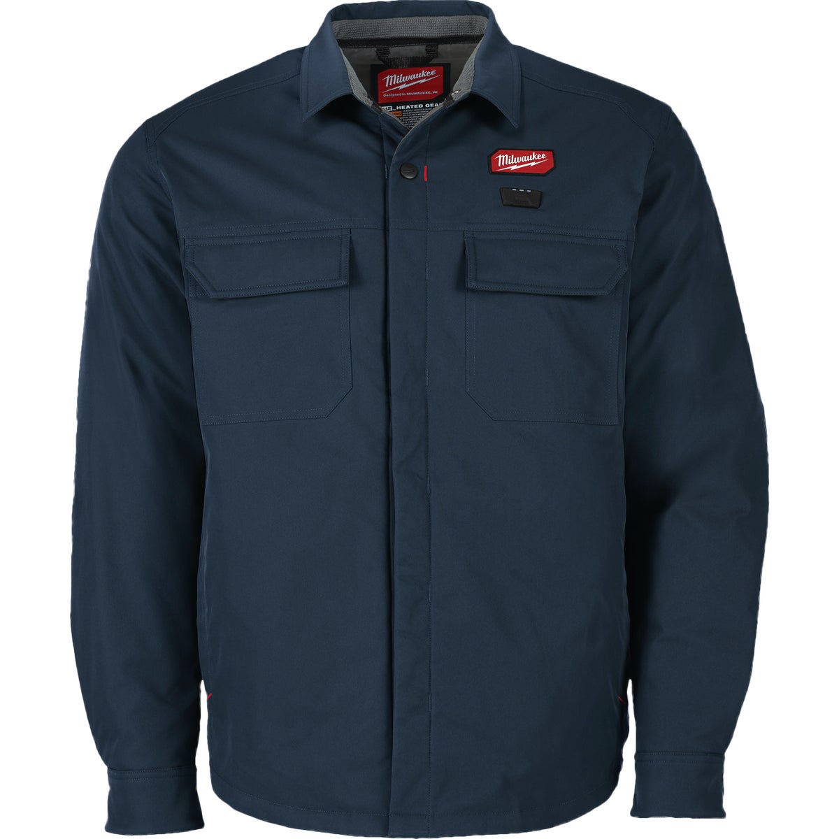 Milwaukee M12 Men's Large Navy Heated Shirt Jacket Image 2