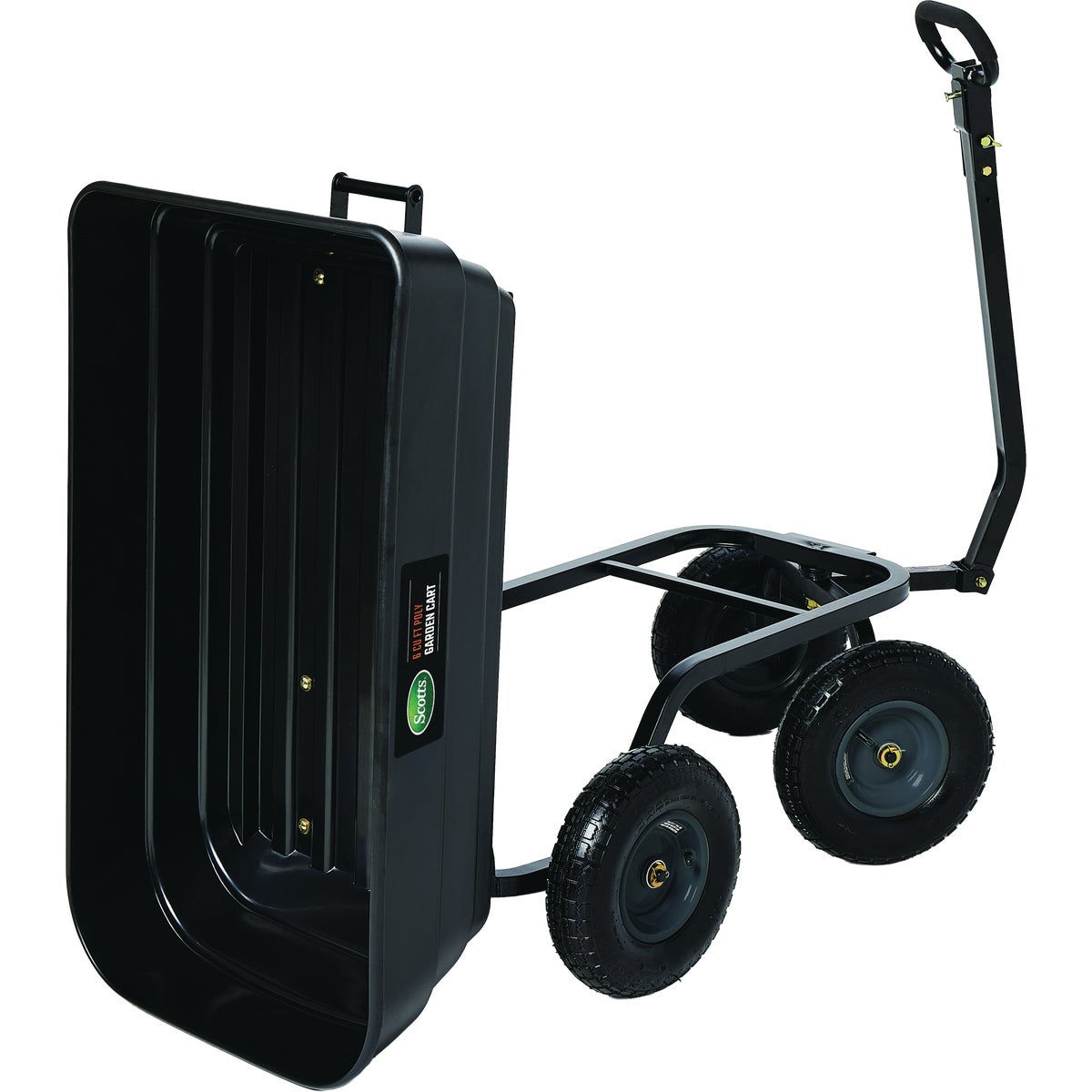 Scotts 6 Cu. Ft. 600 Lb. Poly Garden Cart Image 2