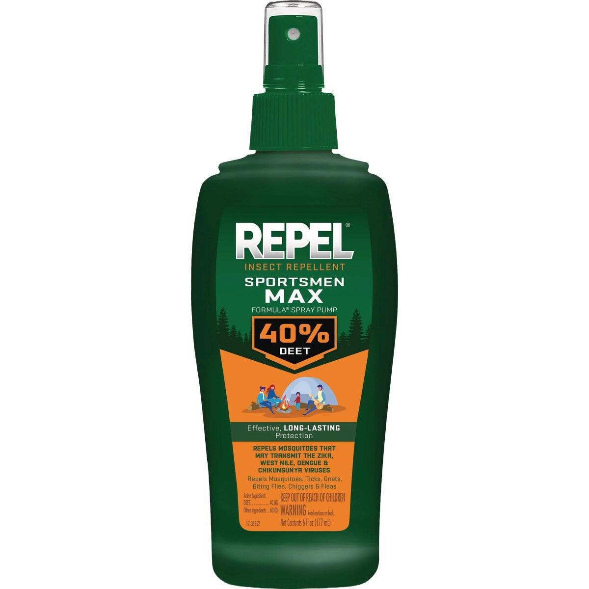 Repel Sportsmen 6 Oz. Max Insect Repellent Formula