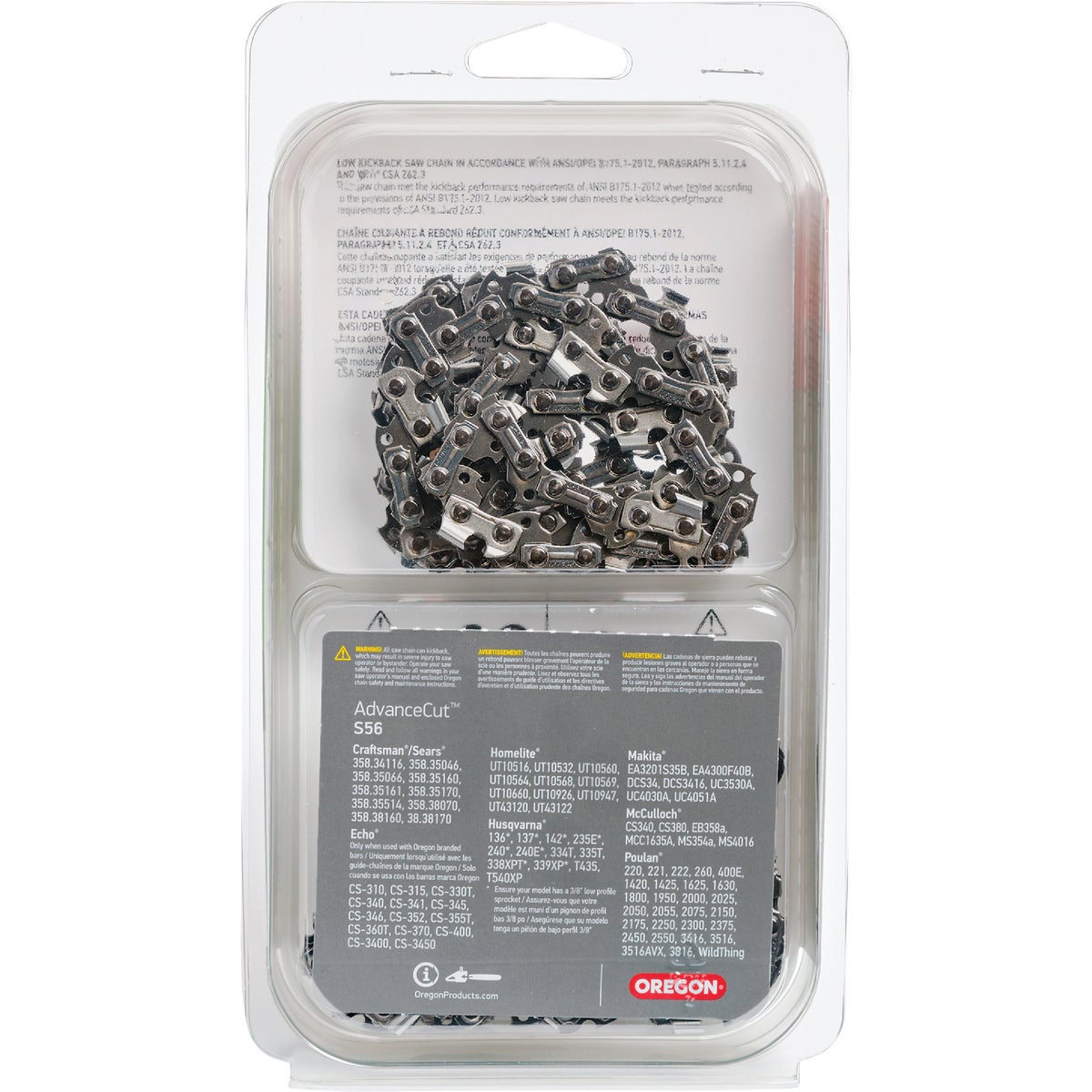 Oregon AdvanceCut 16 In. 56-Link Chainsaw Chain (2-Pack) Image 7