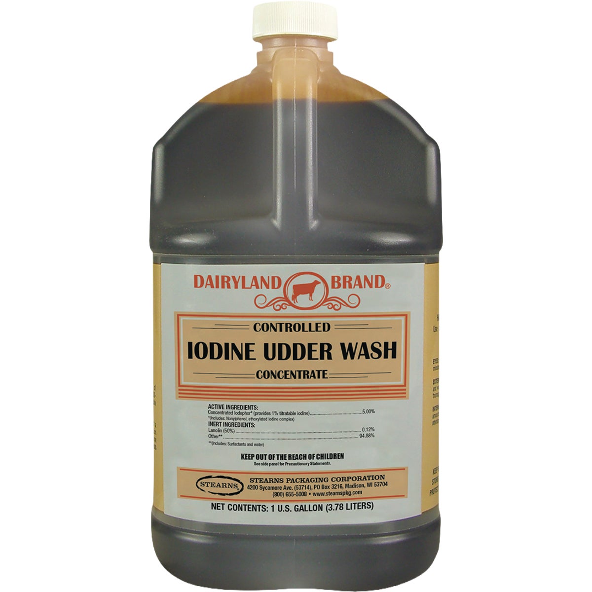 Dairyland Brand 1 Gal. Controlled Iodine Udder Wash Concentrate Image 1