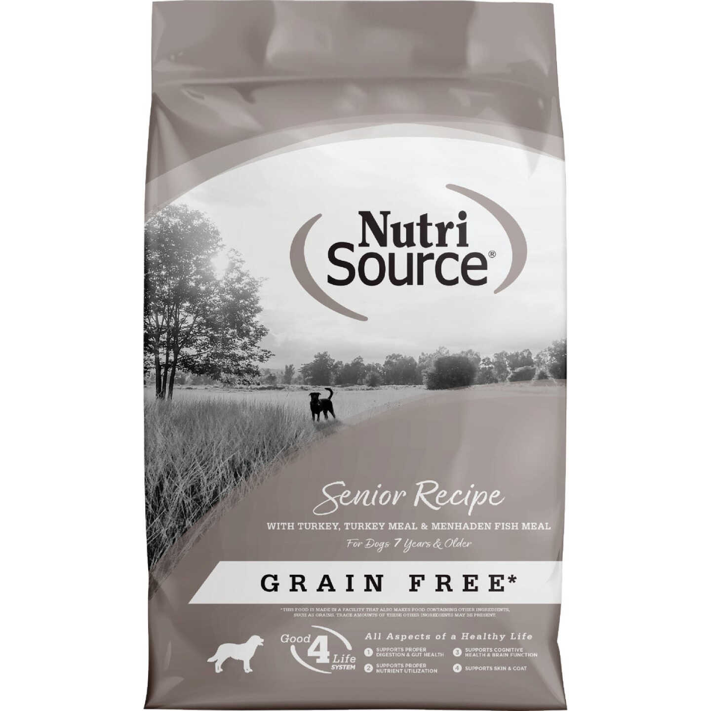 NutriSource 26 Lb. Senior Chicken & Rice Recipe Dog Food Image 1
