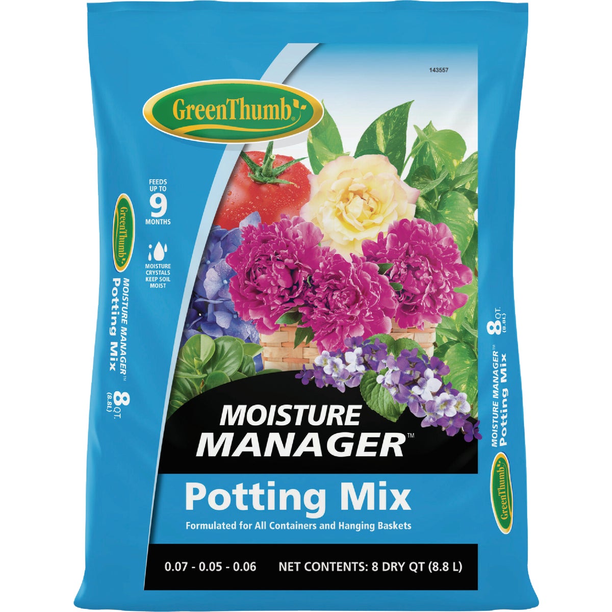 Green Thumb Moisture Manager 8 Qt. Potting Soil