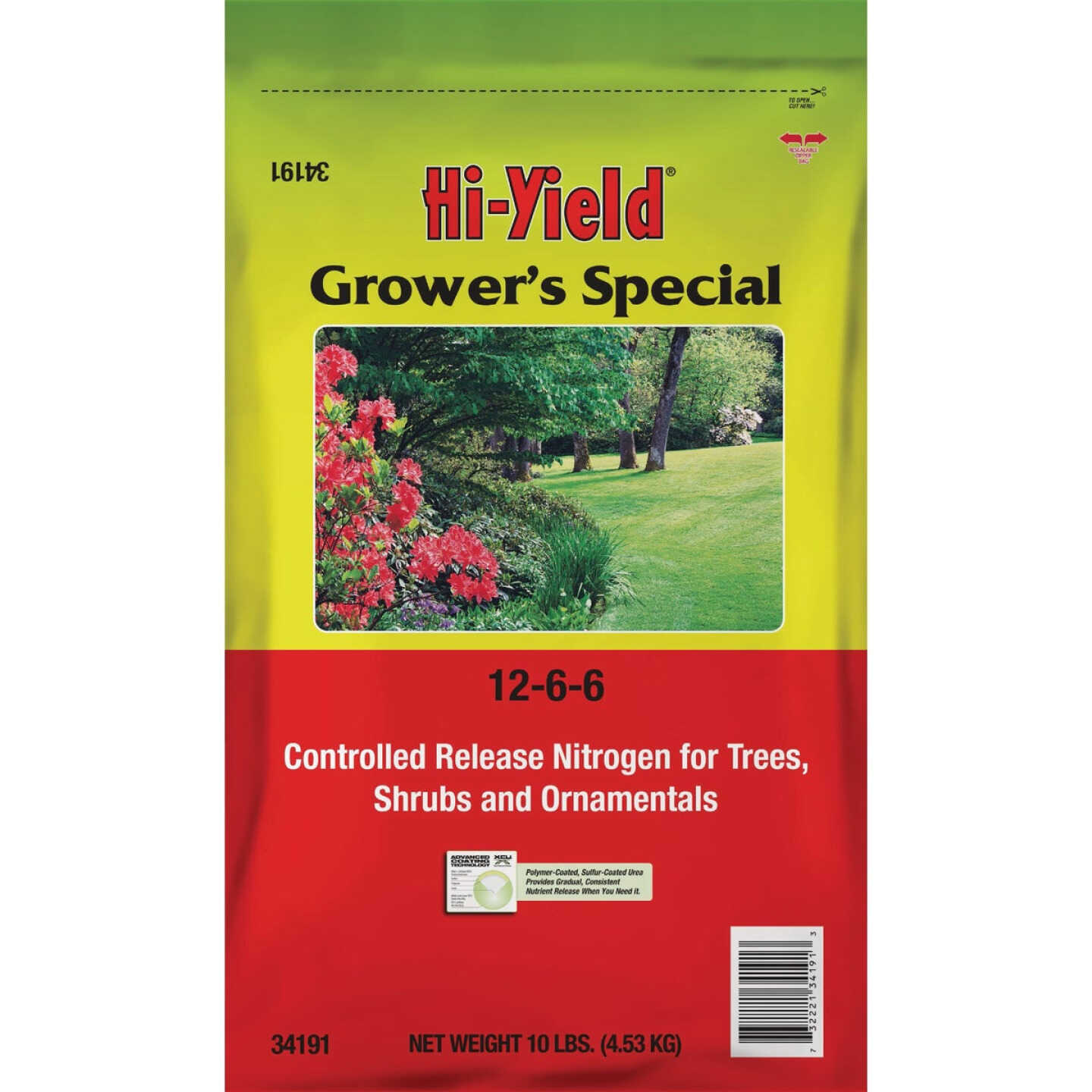 Hi-Yield Grower's Special 10 Lb. 12-6-6 Controlled Release Nitrogen Image 1