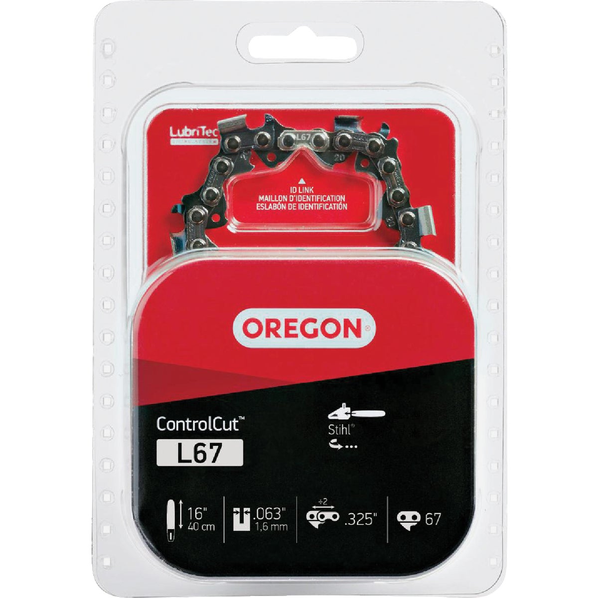Oregon ControlCut 16 In. 67-Link Chainsaw Chain
