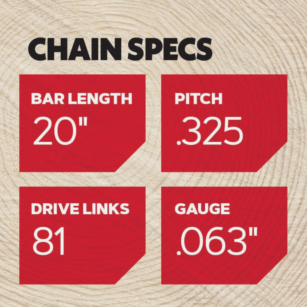 Oregon ControlCut 20 In. 81-Link Chainsaw Chain Image 4