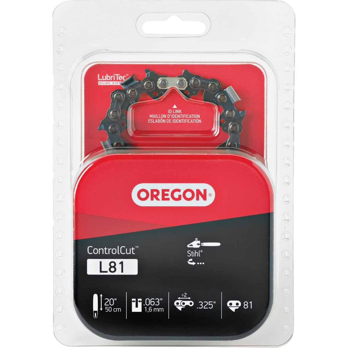 Oregon ControlCut 20 In. 81-Link Chainsaw Chain
