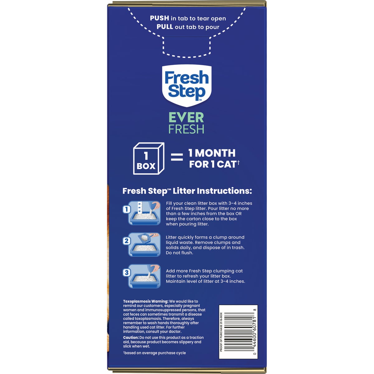 Fresh Step Ever Fresh 21 Lb. Multi Cat Clumping Litter with Febreze Freshness Image 4
