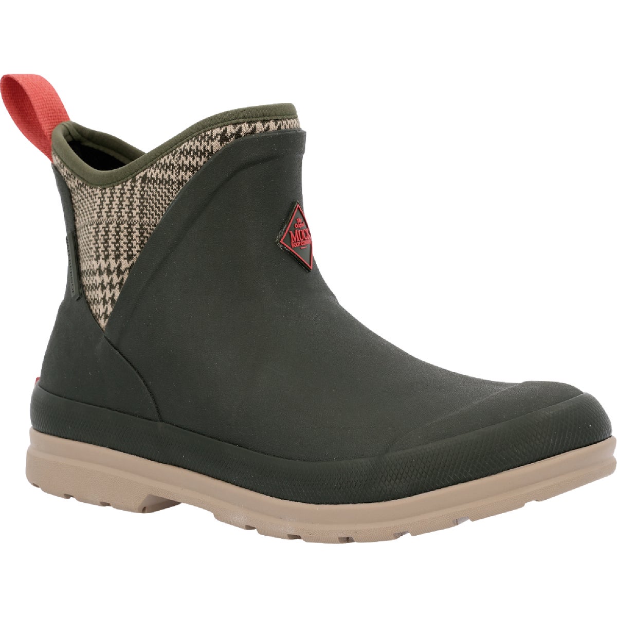 The Muck Boot Company Women's Moss Quilted Floral Original Ankle Boot, Size 8