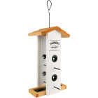 Nature's Way Farmhouse Cedar 1.5 Qt. Vertical Hopper Bird Feeder Image 1