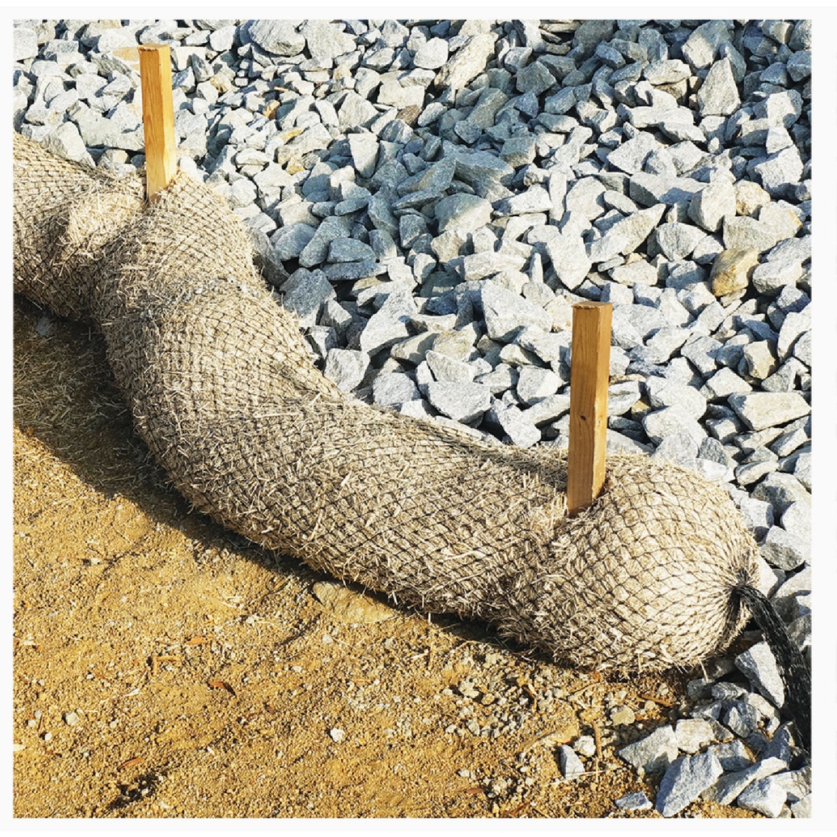 Hanes Geo 9 In. x 25 Ft. Straw Wattle Image 2