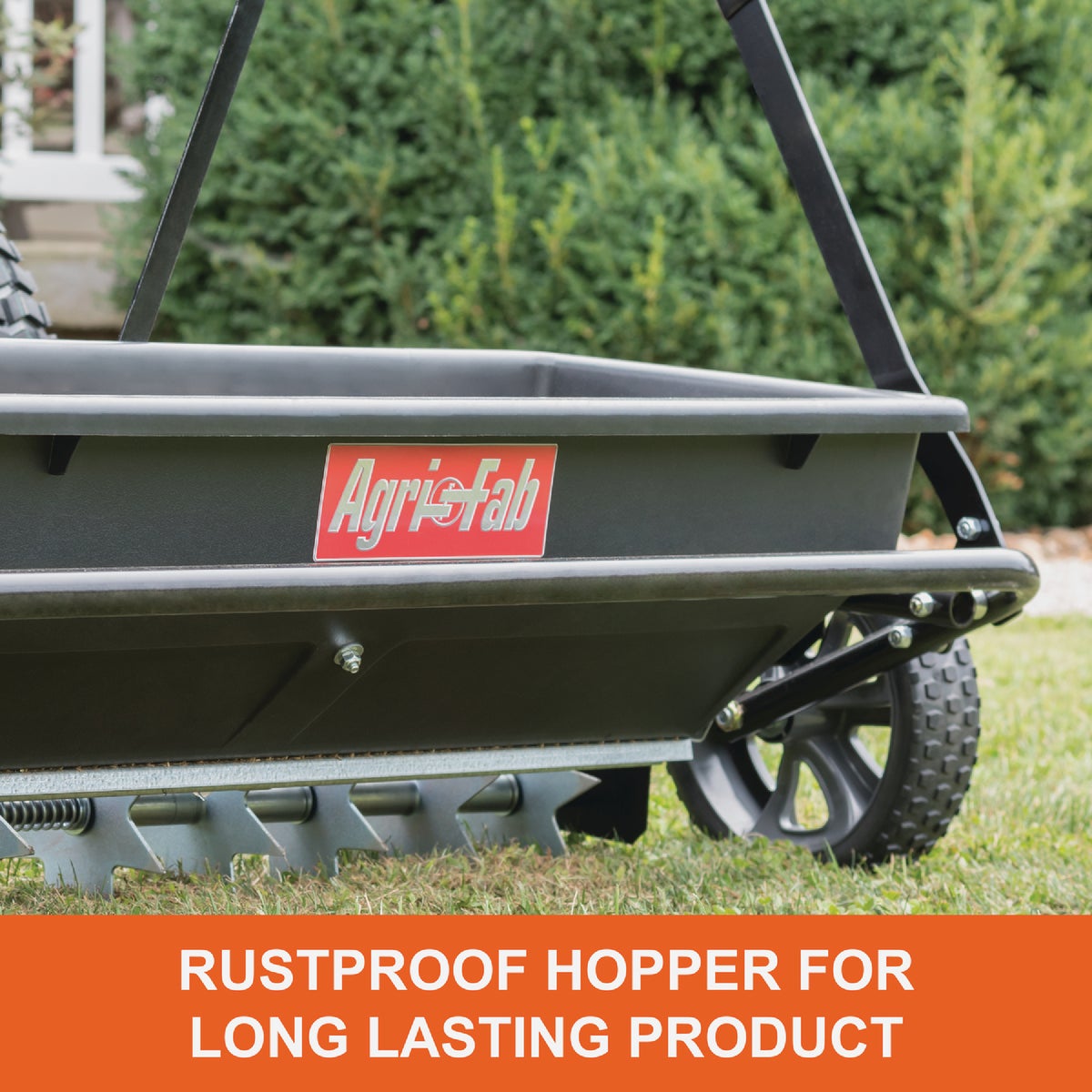Agri-Fab 100 Lb. Tow Behind Spiker/Seeder/Spreader Image 2