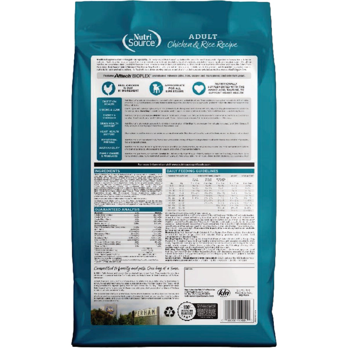 NutriSource 12 Lb. Adult Chicken & Rice Recipe Dog Food Image 7