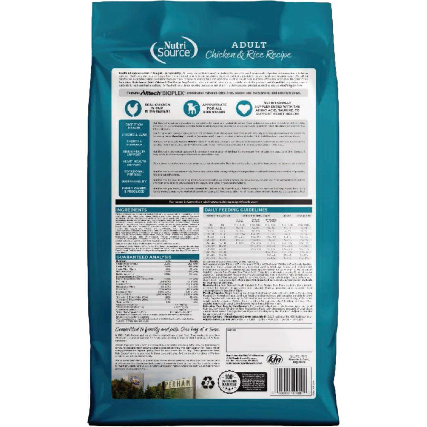 NutriSource 12 Lb. Adult Chicken & Rice Recipe Dog Food Image 7