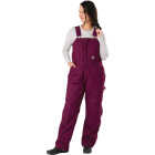 Berne Women's 2XL Plum Softstone Duck Insulated Bib Overall Image 1
