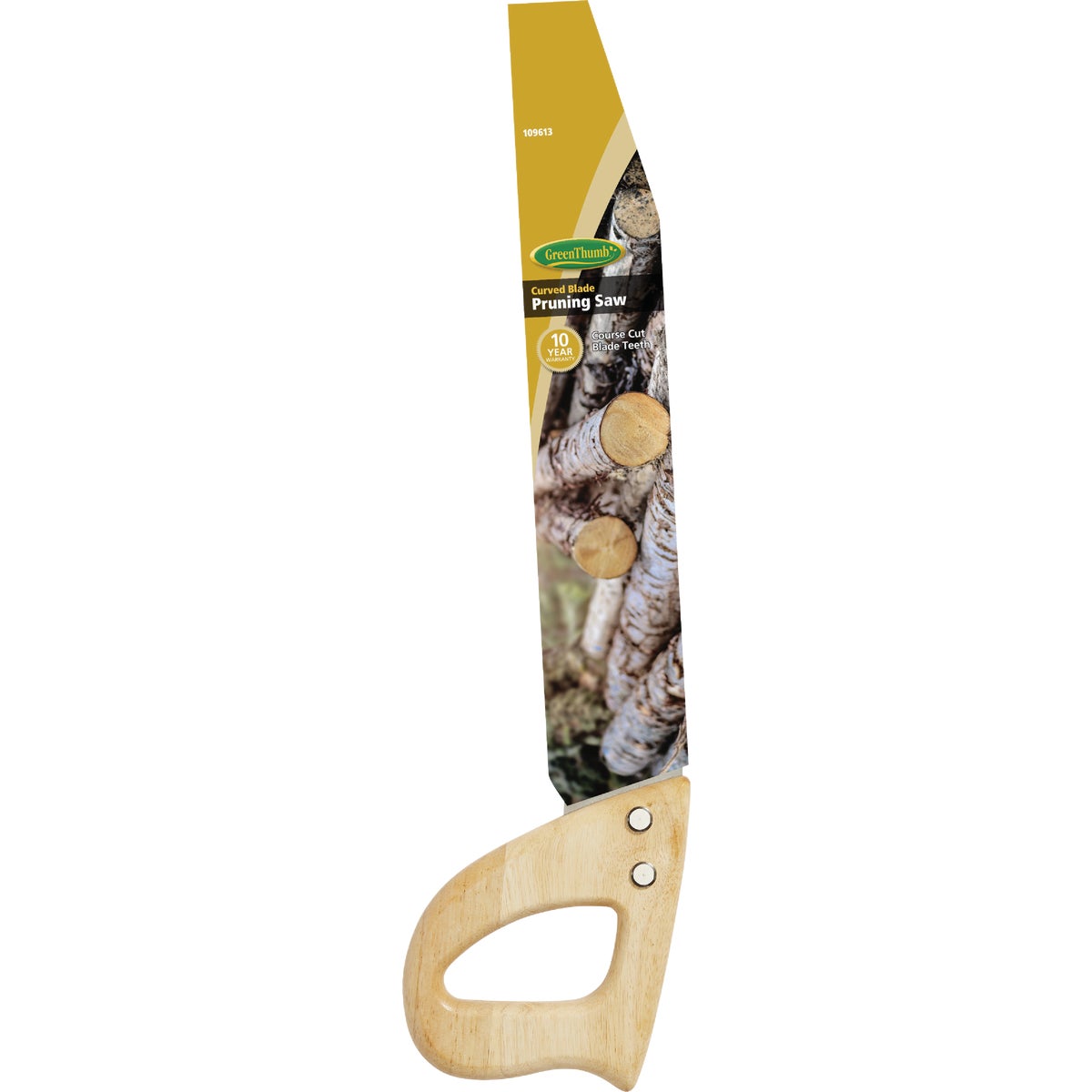 Green Thumb Heavy Duty Curved Pruning Saw Image 2