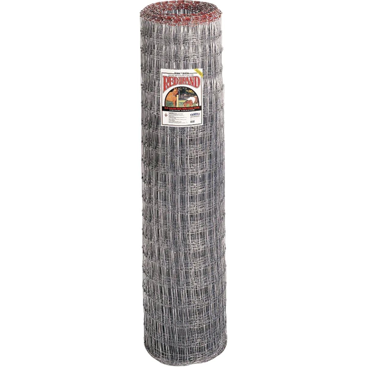 Redbrand 72 In. H. x 100 Ft. L. Galvanized Steel Class 1 Square Deal Non-Climb Horse Fence