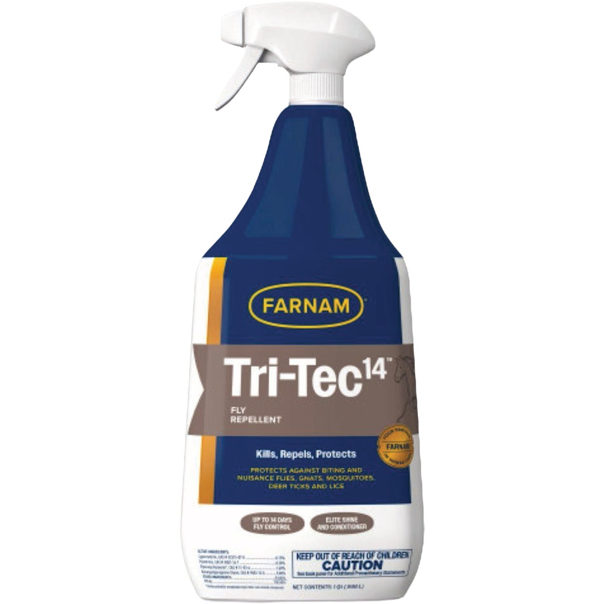 Farnam Tri-Tec 14 32 Oz. Trigger Spray Fly Repellent for Horses