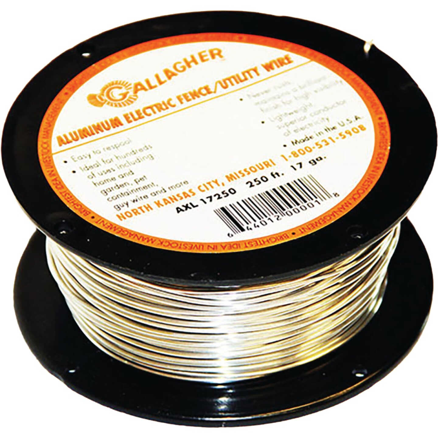 Gallagher XL 17 Ga. 250 Ft. Electric Fence Wire Image 1