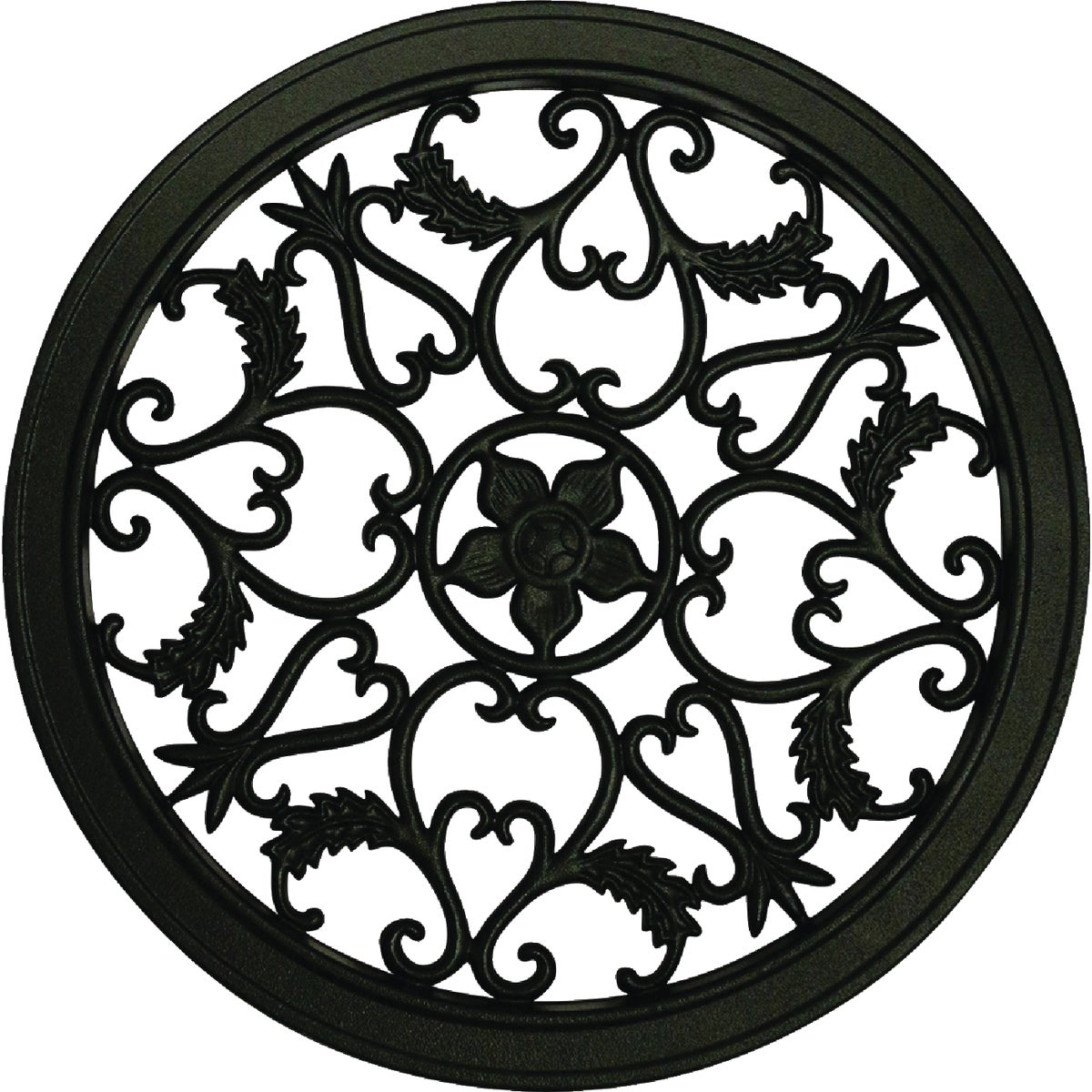 Nuvo Iron 15 In. Dia. Round Cast Aluminum Gate Insert