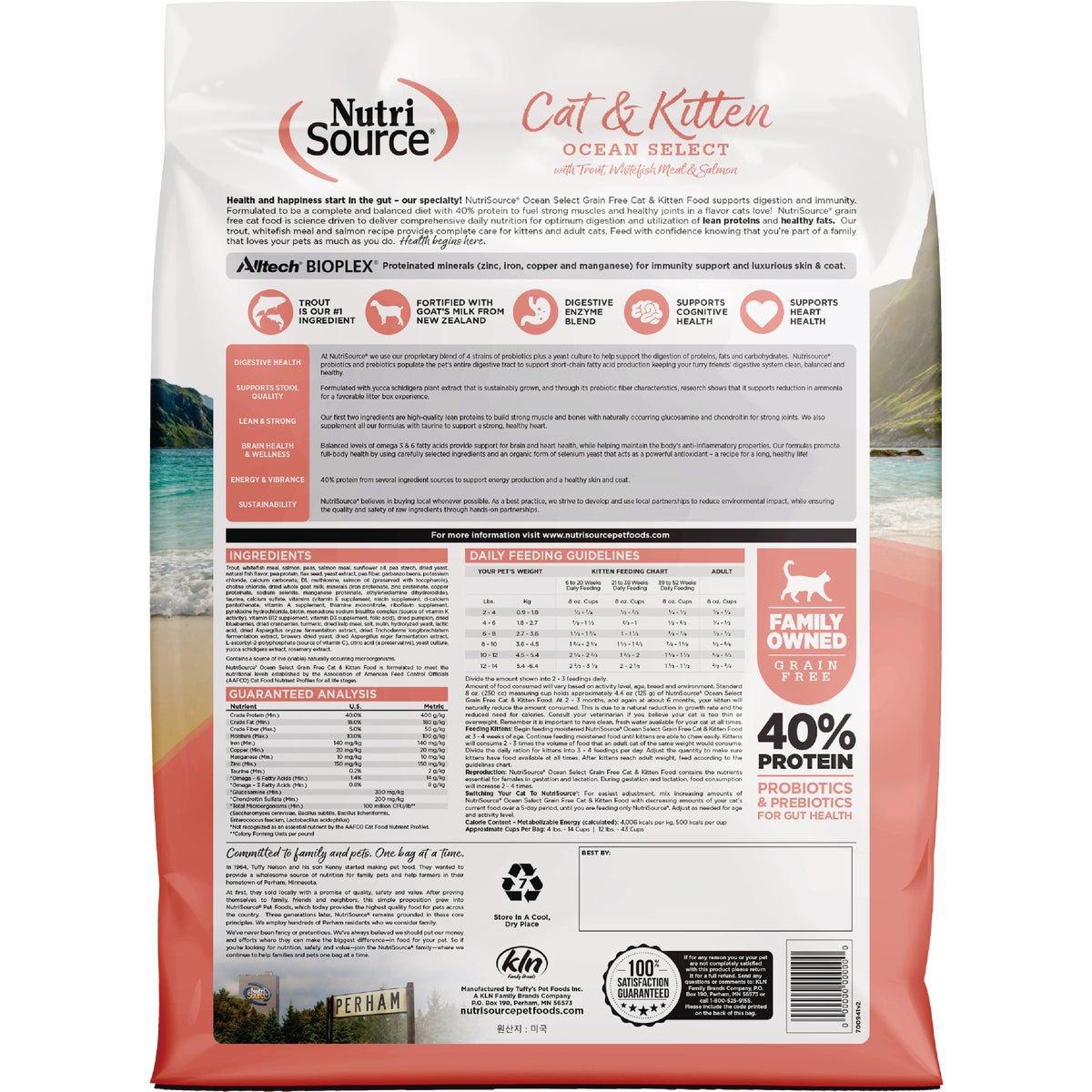 NutriSource 4 Lb. Ocean Select Recipe Grain Free Cat Food Image 7