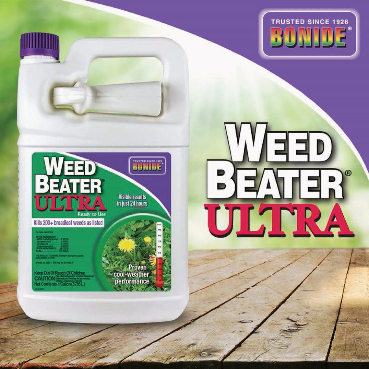 Bonide Weed Beater Ultra 128 Oz. Ready To Use Trigger Spray Fast-Acting Broadleaf Weed Control Image 2