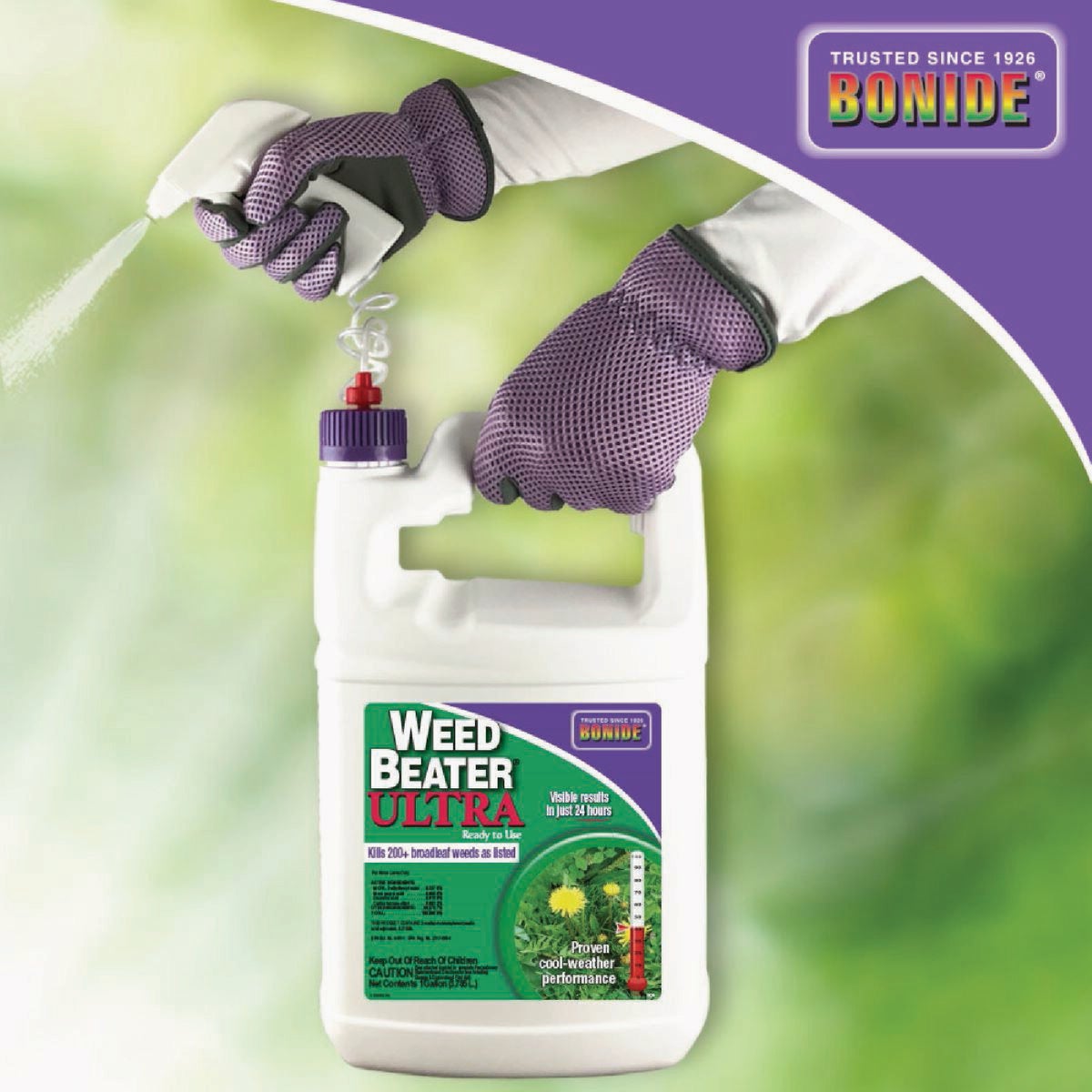 Bonide Weed Beater Ultra 128 Oz. Ready To Use Trigger Spray Fast-Acting Broadleaf Weed Control Image 3