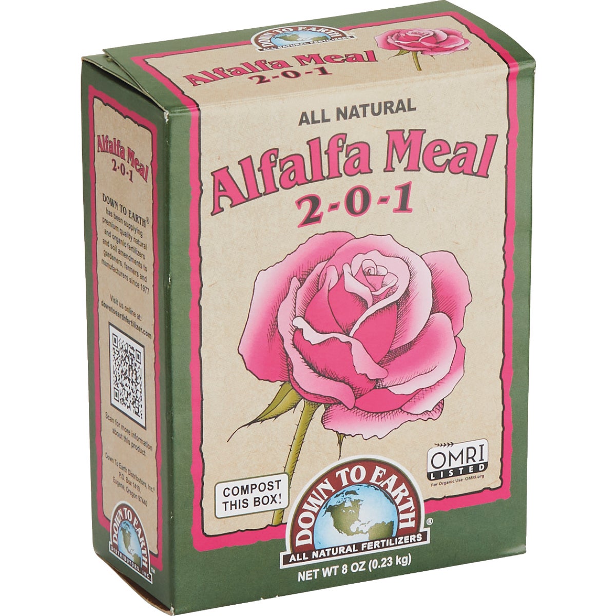 Down To Earth 0.5 Lb. 2-0-1 Alfalfa Meal