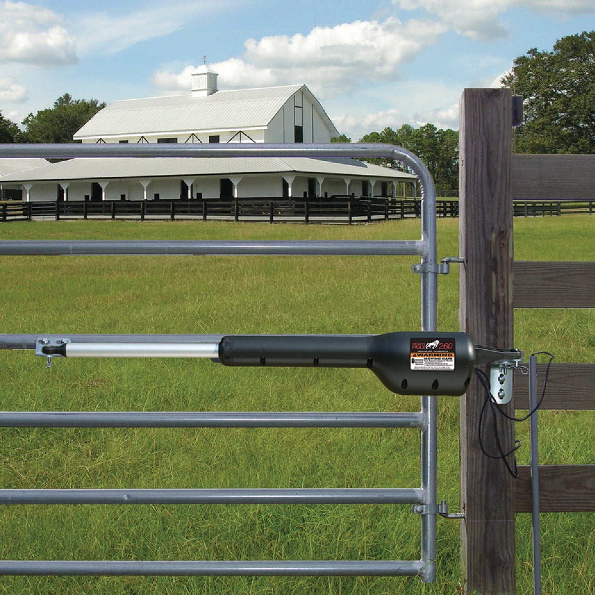 Mighty Mule MM271 12 Ft. 300 Lb. Single Gate Opener Kit Image 2