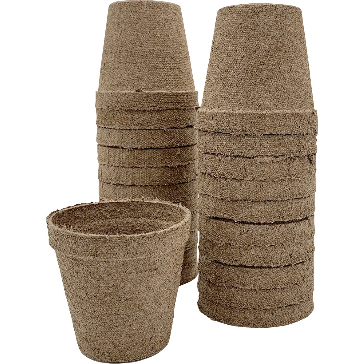 Jiffy 3 In. W. Round Peat Pot (22-Pack) Image 5