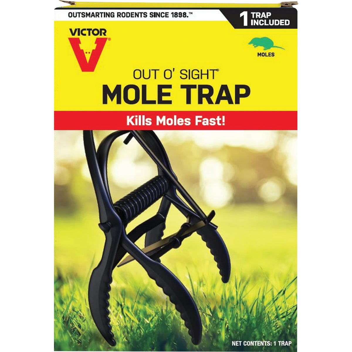 Victor Out O' Sight Aluminum Scissor Mole Trap Image 2
