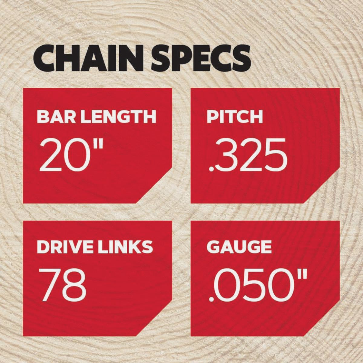 Oregon ControlCut 20 In. 78-Link 0.050 In. ga Chainsaw Chain Image 5