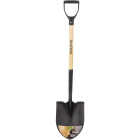 Green Thumb Wood D-Handle Round Point Garden Shovel Image 1