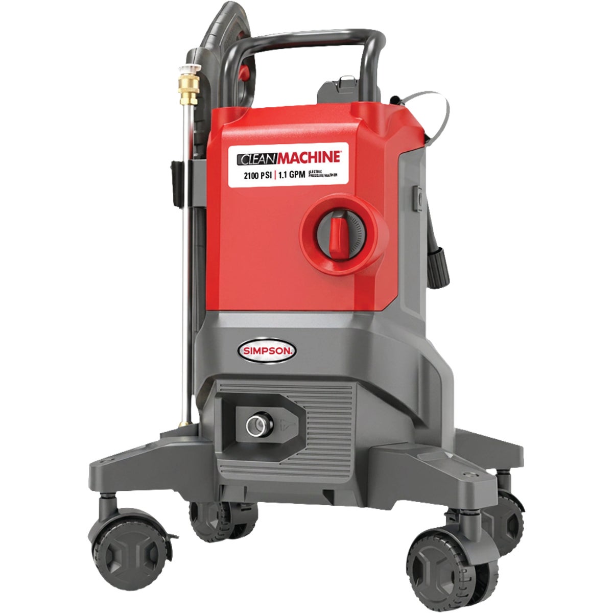 Simpson Clean Machine 2100 PSI 1.1 GPM Cold Water Electric Pressure Washer