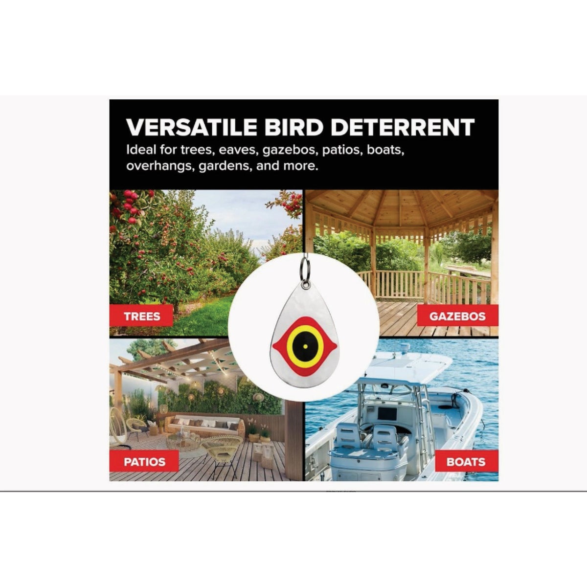 Bird-B-Gone Reflective Scare Bird Diverter (5-Pack) Image 2