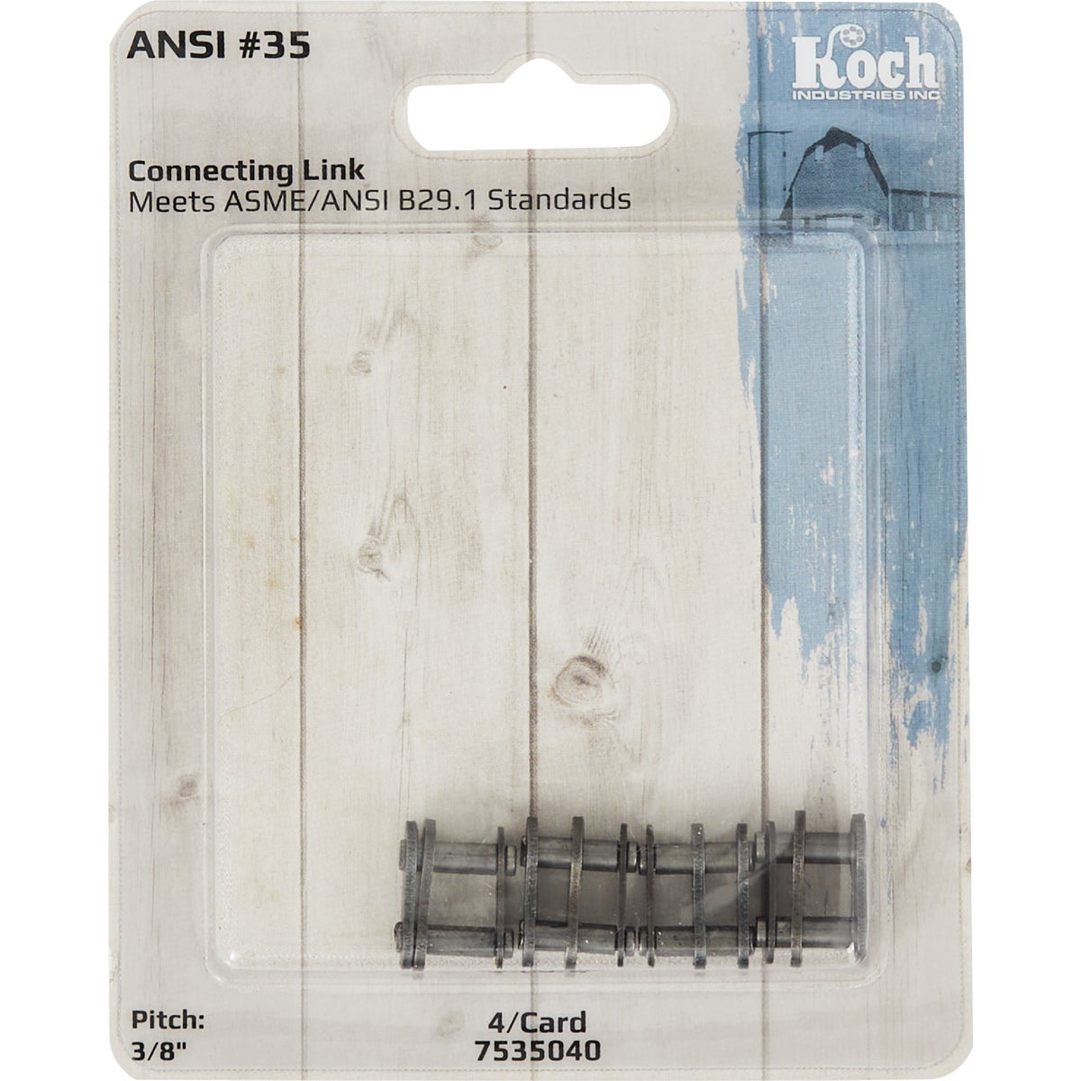Koch #35 Steel Connecting Link (4-Pack) Image 2