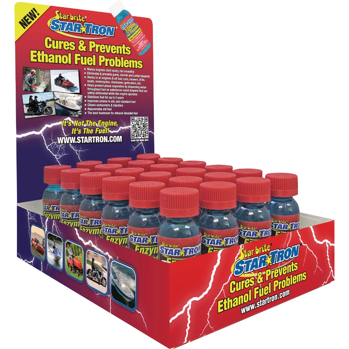 Star Brite Star Tron 1 Oz. Enzyme Fuel Treatment Display (24-Piece) Image 2