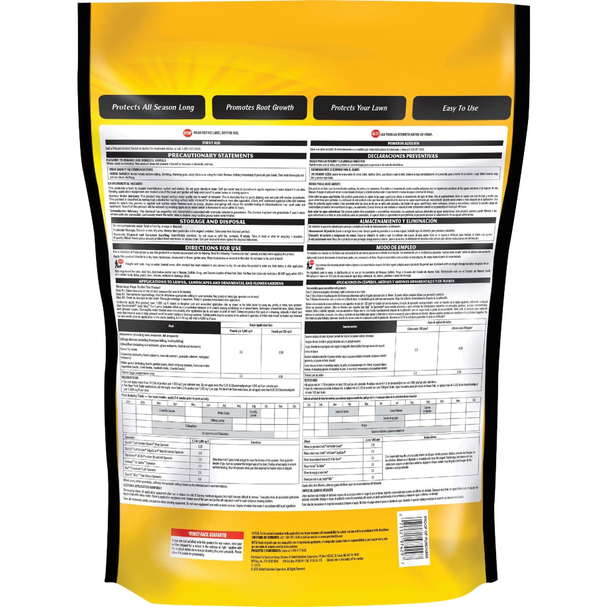 Spectracide Grub Stop for Lawns 9.2 Lb. Granules Grub Killer Image 6