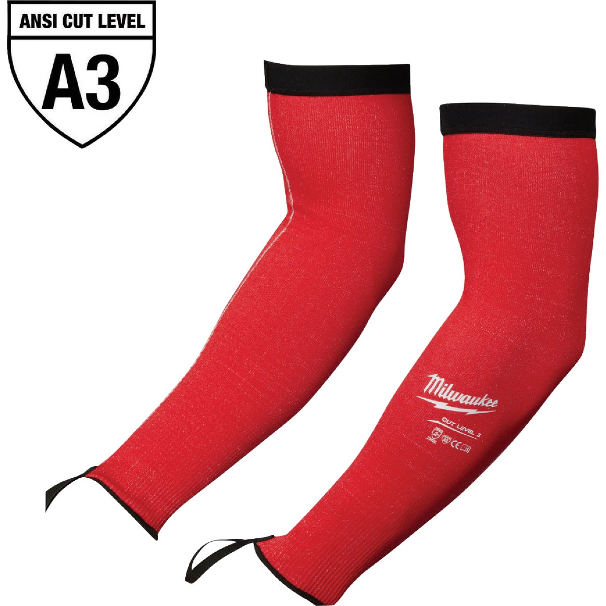 Milwaukee 16 In. Cut Level 3 Protective Sleeves Image 4