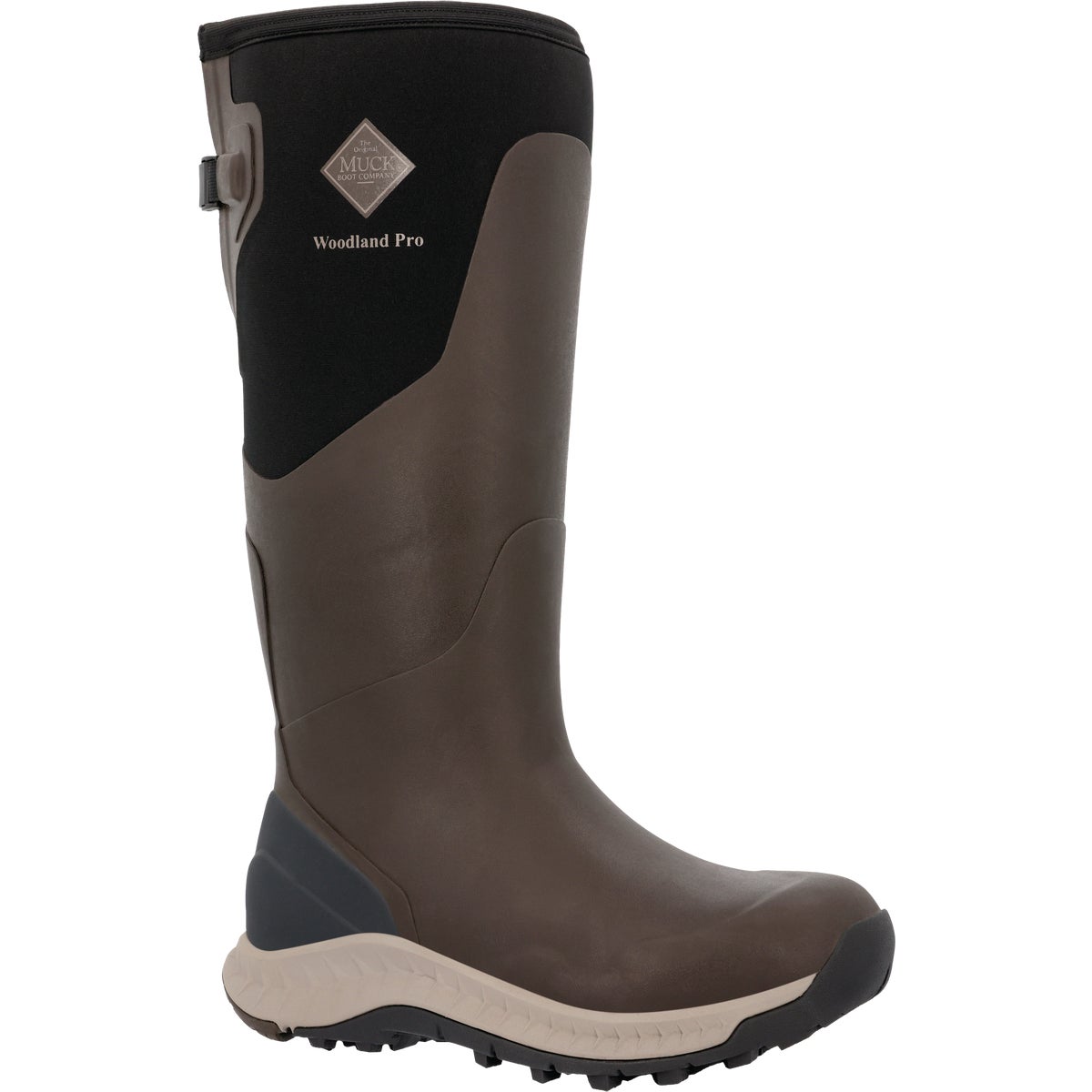 The Muck Boot Company Woodland Pro Men's Turkish Coffee Brindle Boot, Size 12