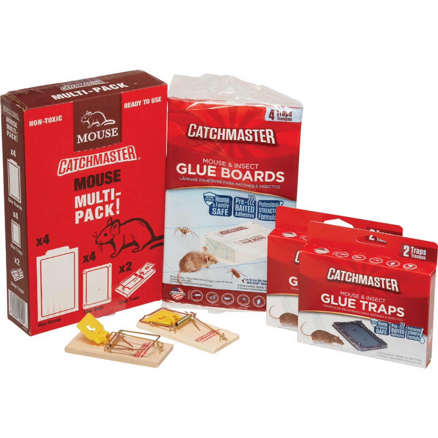 Catchmaster Variety Pack Mouse Trap Kit Image 1
