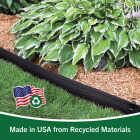 Master Mark 5 In. x 20 Ft. Black Terrace Board Lawn Edging with Stakes Image 5
