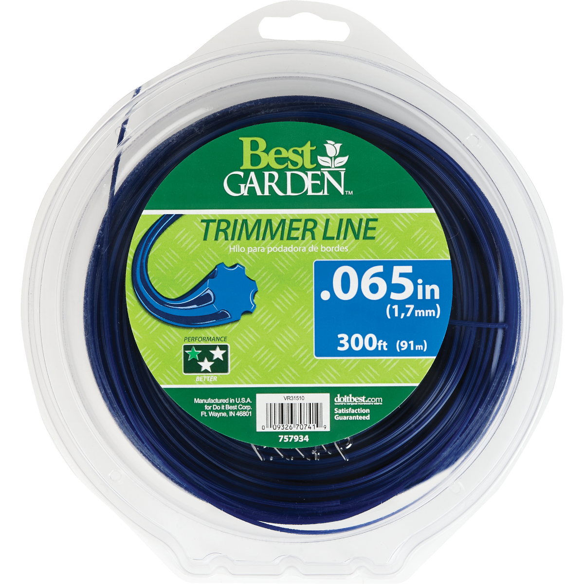Best Garden 0.065 In. x 300 Ft. Universal Geared Trimmer Line Image 1