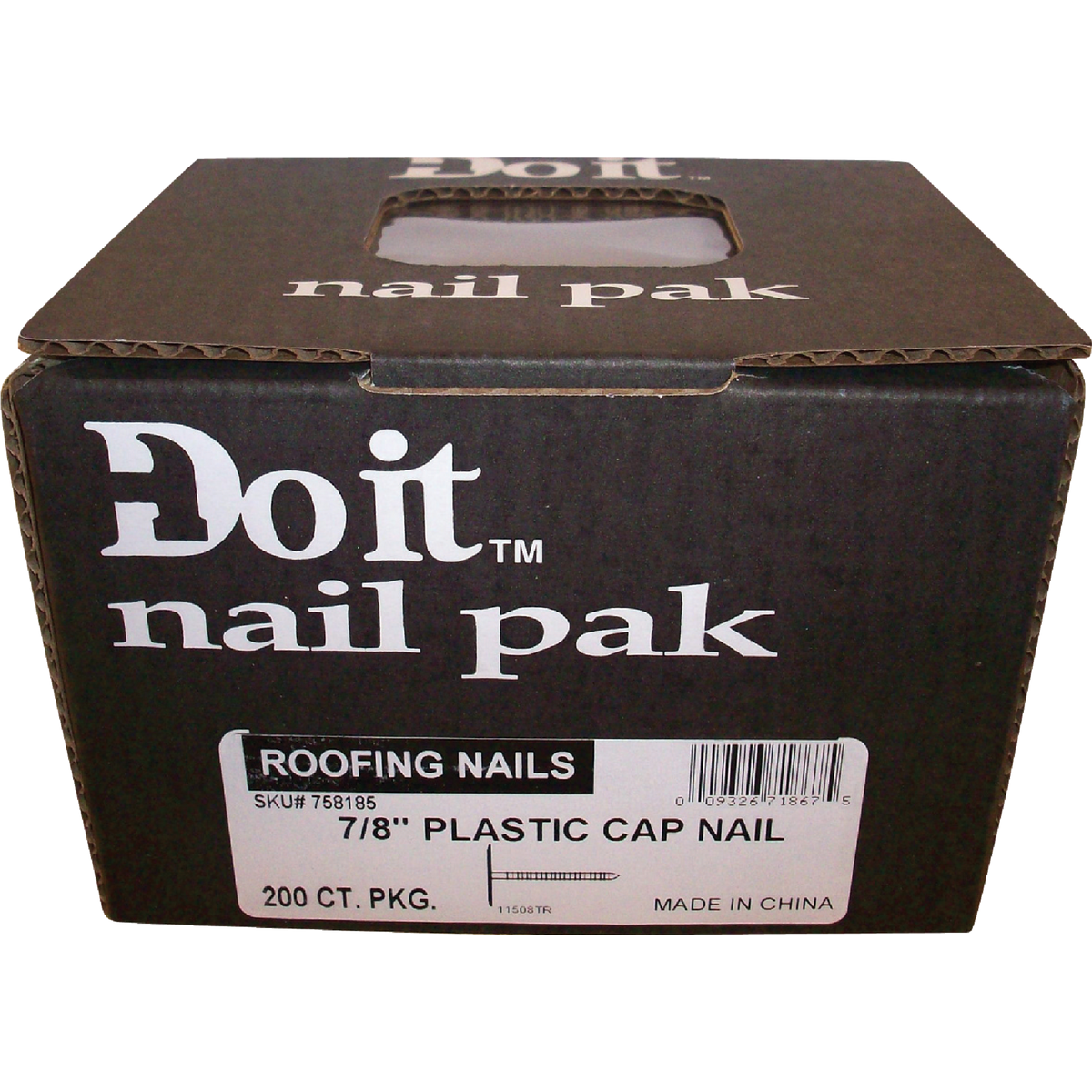 Do it 7/8 In. 12 ga Electrogalvanized Cap Nails (200-Count, 1 Lb.) Image 2