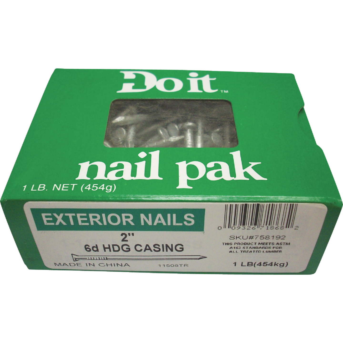 Do it 6d x 2 In. 12-1/2 ga Hot Galvanized Casing Nails (244-Count, 1 Lb.) Image 2