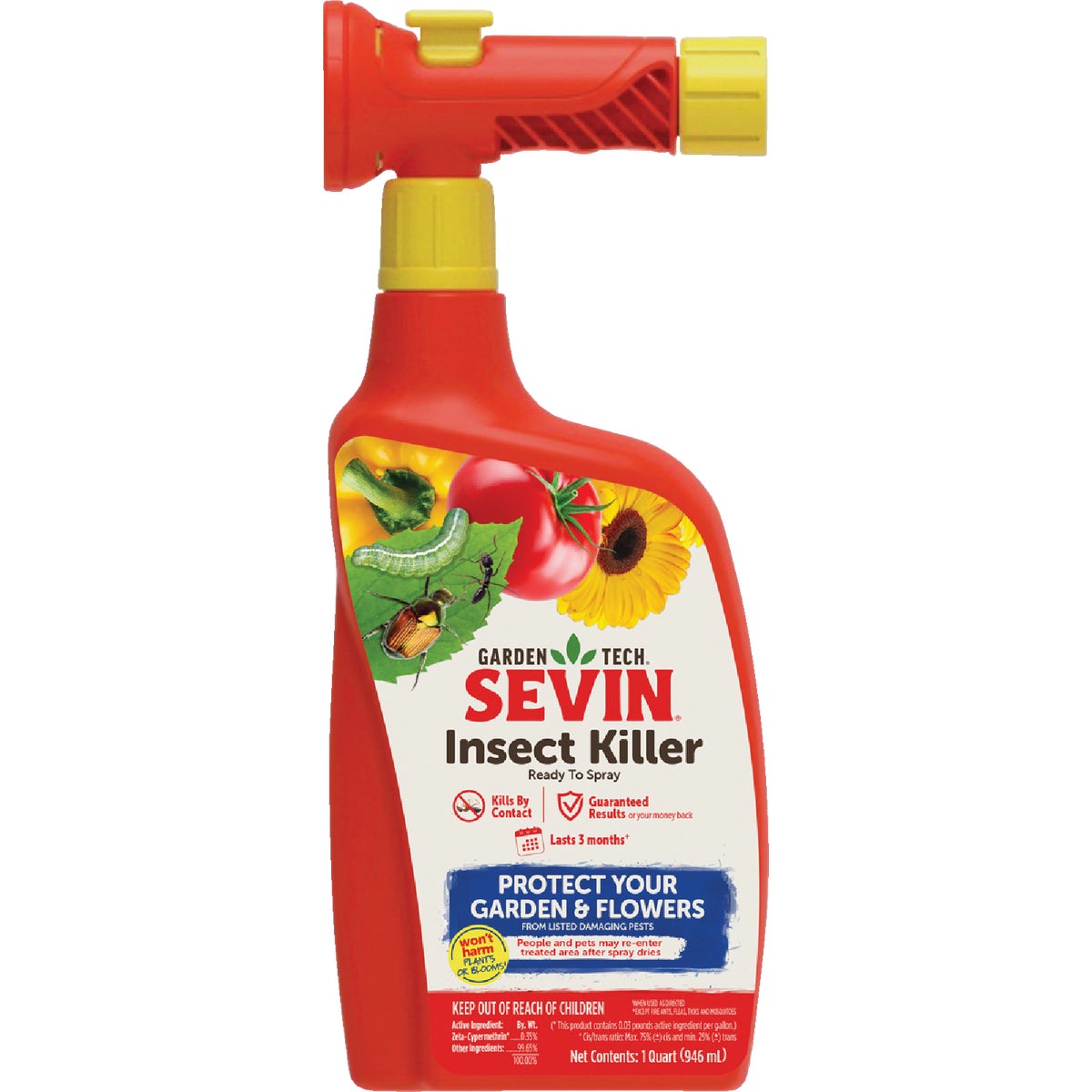 Garden Tech Sevin 32 Oz. Ready To Spray Hose End Insect Killer