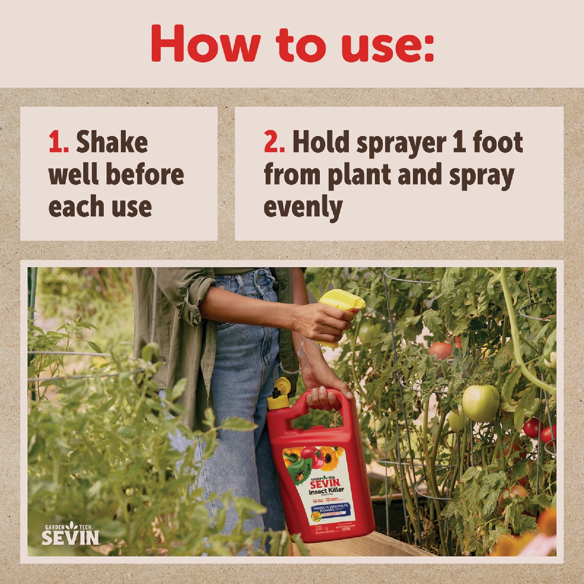 Garden Tech Sevin 1 Gal. Ready To Use Trigger Spray Insect Killer Image 4