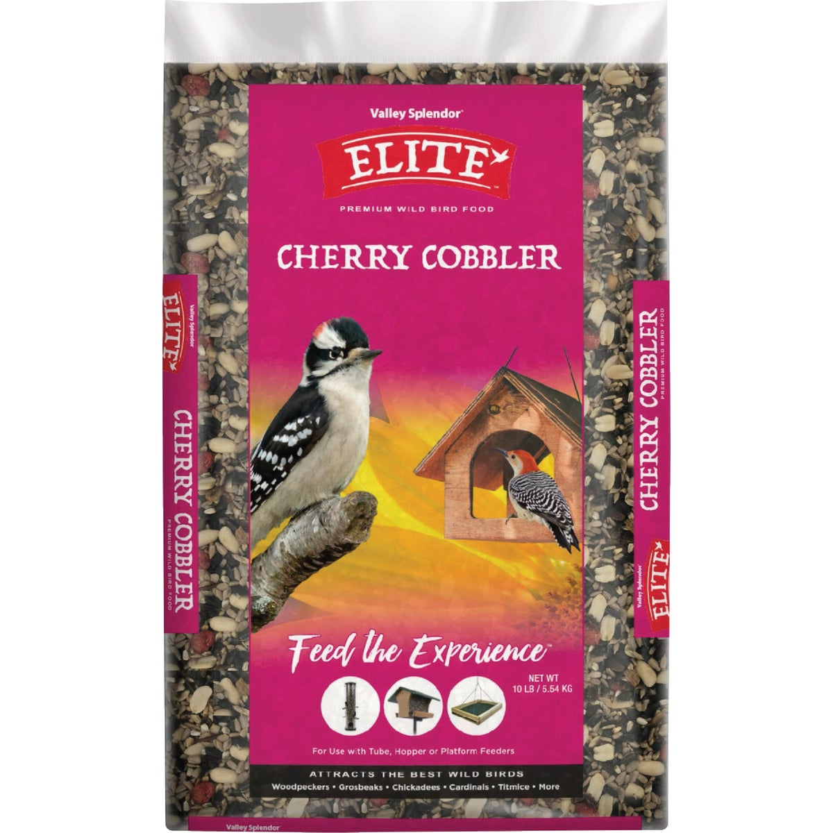 Valley Splendor Elite 10 Lb. Cherry Cobbler Premium Wild Bird Food