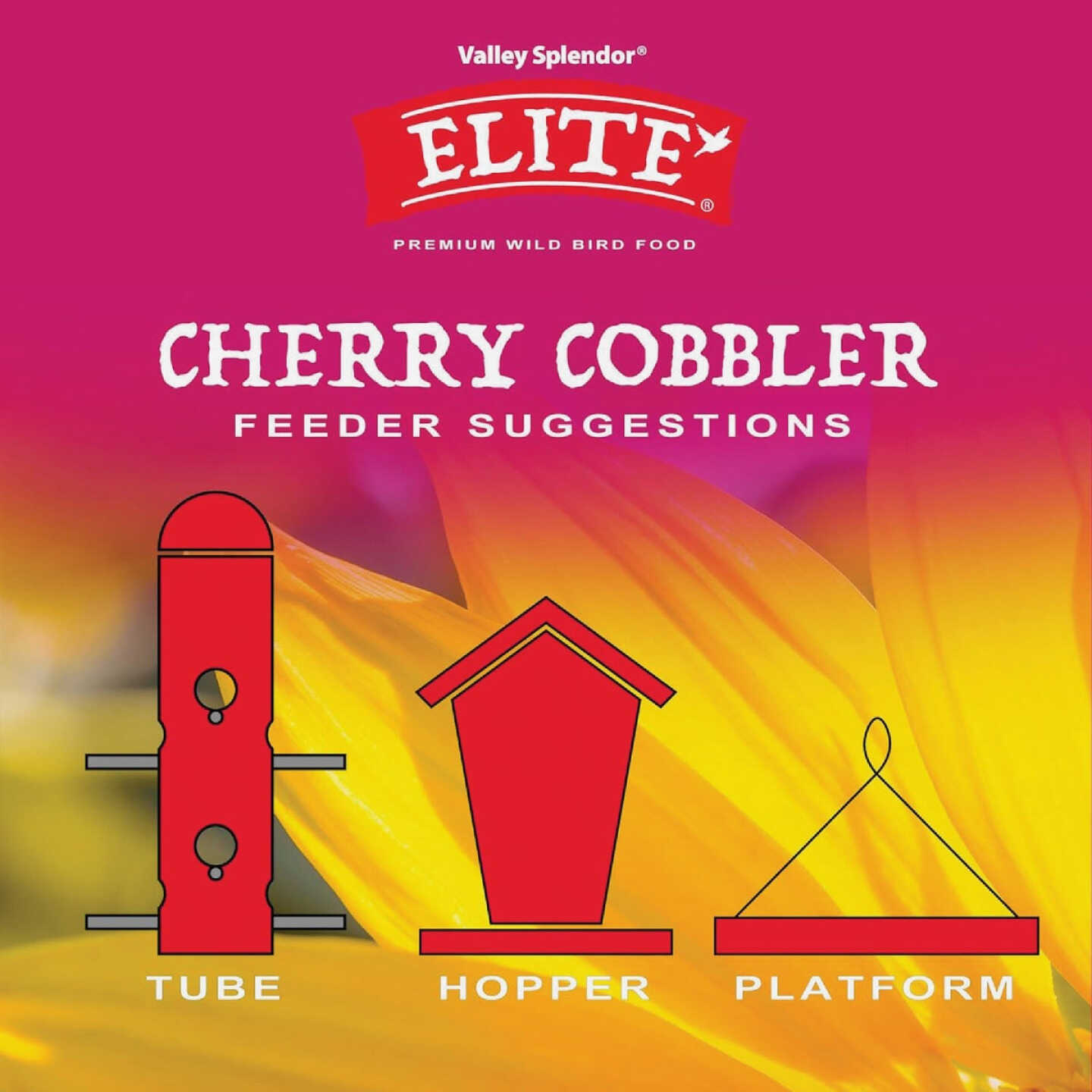 Valley Splendor Elite 10 Lb. Cherry Cobbler Premium Wild Bird Food Image 3