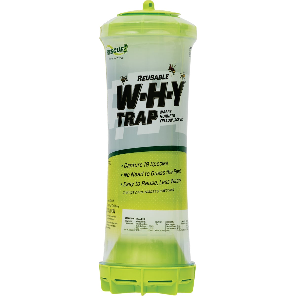 Rescue WHY Reusable Wasp, Hornet, & Yellow Jacket Trap Image 5